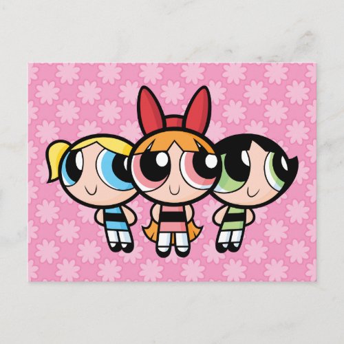 Powerpuff Girls Sugar Spice and Everything Nice Invitation Postcard