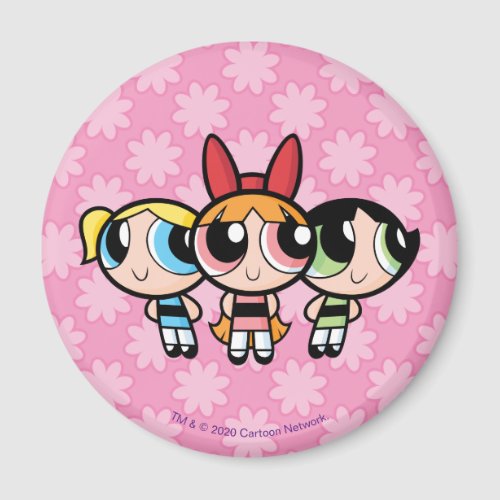 Powerpuff Girls Sugar Spice and Everything Nice Magnet