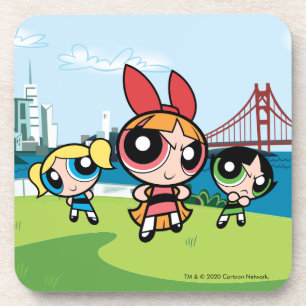 Powerpuff Girls Super Fierce Beverage Coaster