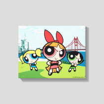 Powerpuff Girls Super Fierce Canvas Print