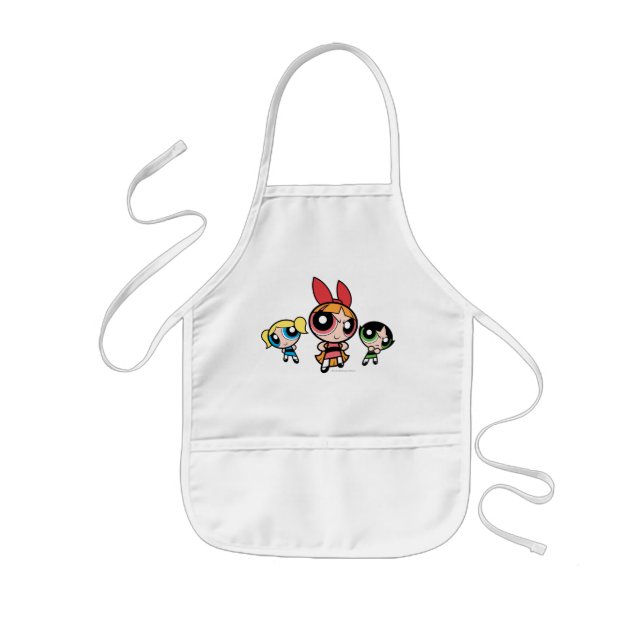 Powerpuff Girls Super Fierce Kids' Apron (Front)