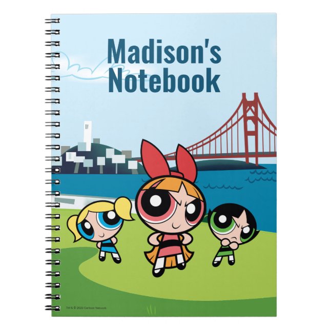 Powerpuff Girls Super Fierce Notebook (Front)