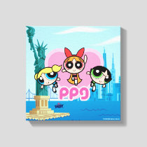 Powerpuff Girls Team Awesome Canvas Print