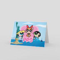 Powerpuff Girls Team Awesome Card