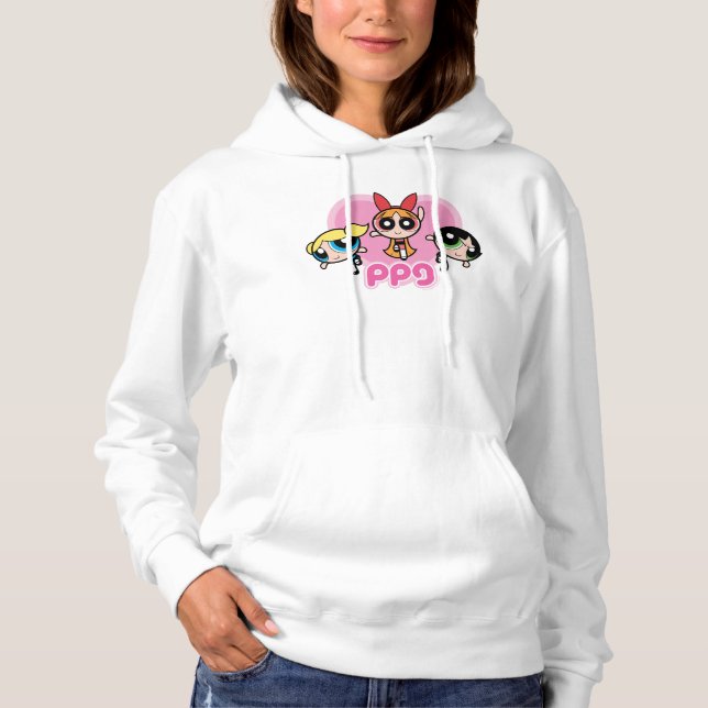 Powerpuff Girls Team Awesome Hoodie (Front)