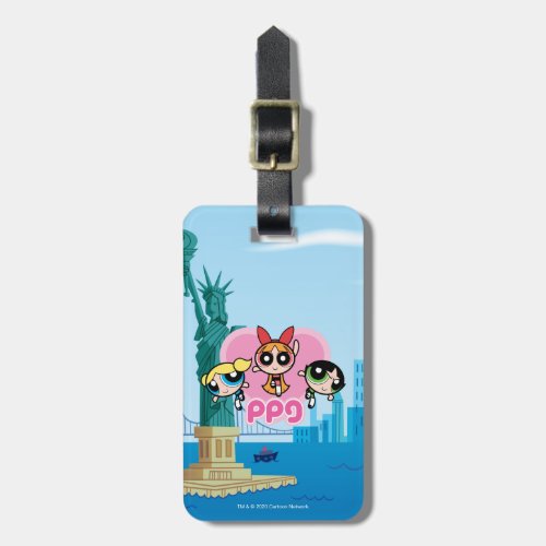 Powerpuff Girls Team Awesome Luggage Tag