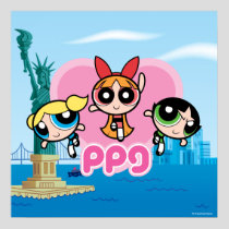 Powerpuff Girls Team Awesome Poster
