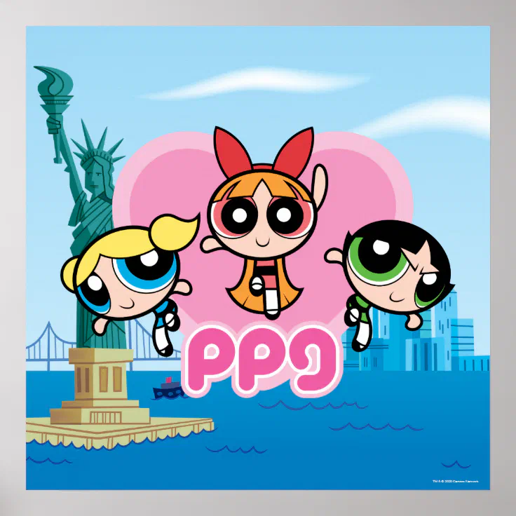 Powerpuff Girls Team Awesome Poster | Zazzle