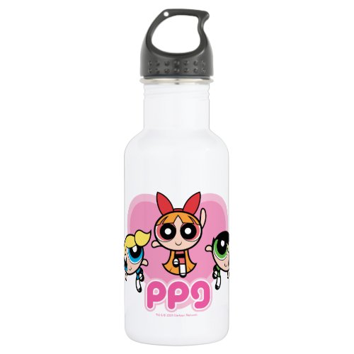 Powerpuff Girls Team Awesome Stainless Steel Water Bottle