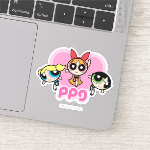 Powerpuff Girls Team Awesome Sticker