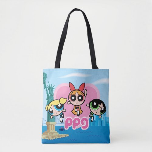 Powerpuff Girls Team Awesome Tote Bag