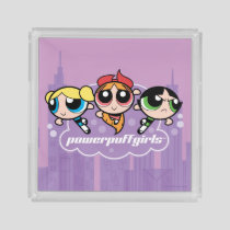 Powerpuff Girls Team Logo Acrylic Tray