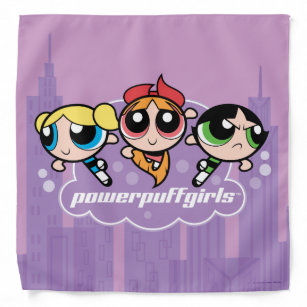 Powerpuff Girls Team Logo Bandana