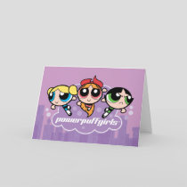 Powerpuff Girls Team Logo Card