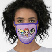 Powerpuff Girls Team Logo Face Mask (Worn Her)