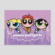 Powerpuff Girls Team Logo Invitation Postcard