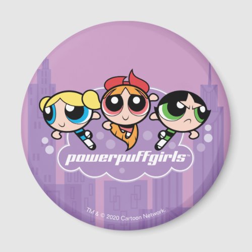 Powerpuff Girls Team Logo Magnet