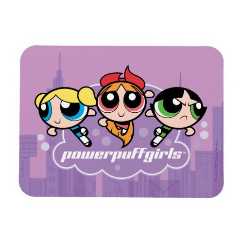 Powerpuff Girls Team Logo Magnet