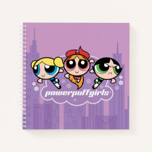 Powerpuff Girls Team Logo Notebook