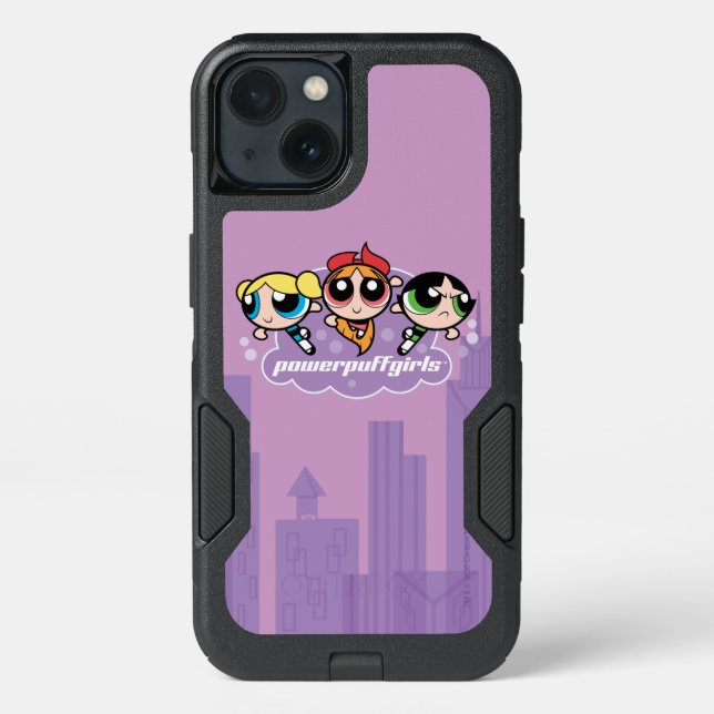 Powerpuff Girls Team Logo Otterbox iPhone Case (Back)