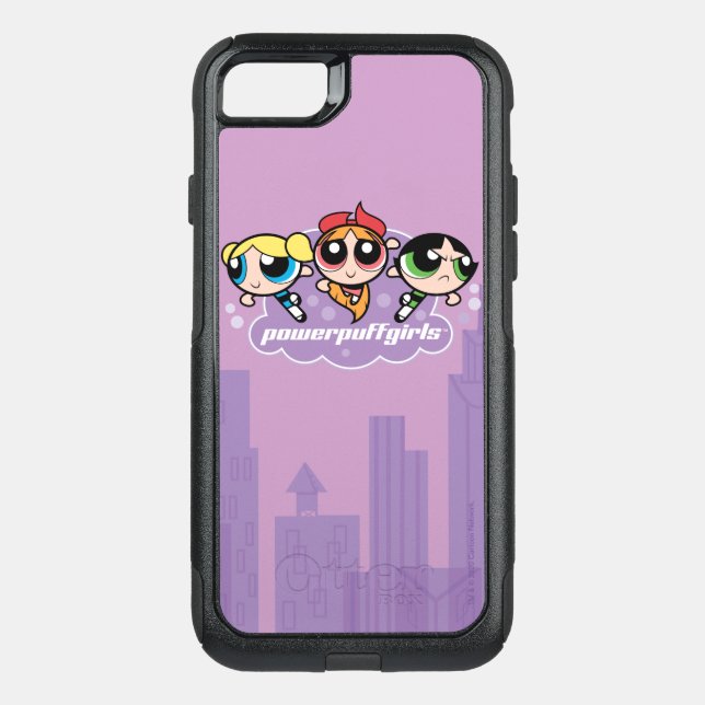Powerpuff Girls Team Logo Otterbox iPhone Case (Back)