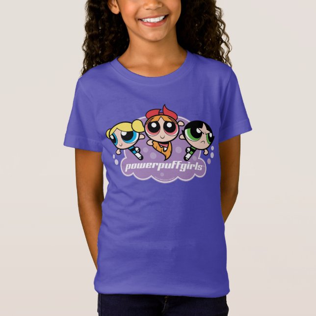 Powerpuff Girls Team Logo T-Shirt (Front)