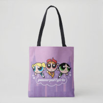 Powerpuff Girls Team Logo Tote Bag