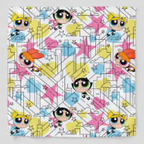 Powerpuff Girls Townsville Pattern Bandana