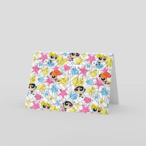 Powerpuff Girls Townsville Pattern Card