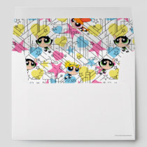 Powerpuff Girls Townsville Pattern Envelope