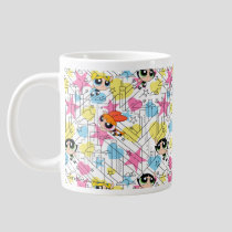 Powerpuff Girls Townsville Pattern Giant Coffee Mug