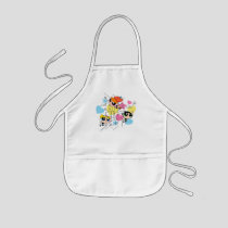Powerpuff Girls Townsville Pattern Kids' Apron