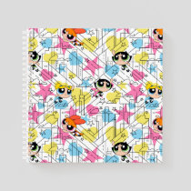 Powerpuff Girls Townsville Pattern Notebook