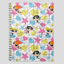 Powerpuff Girls Townsville Pattern Notebook
