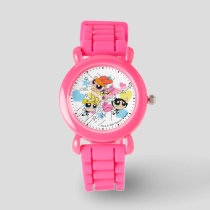 Powerpuff Girls Townsville Pattern Watch
