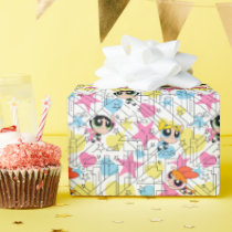 Powerpuff Girls Townsville Pattern Wrapping Paper