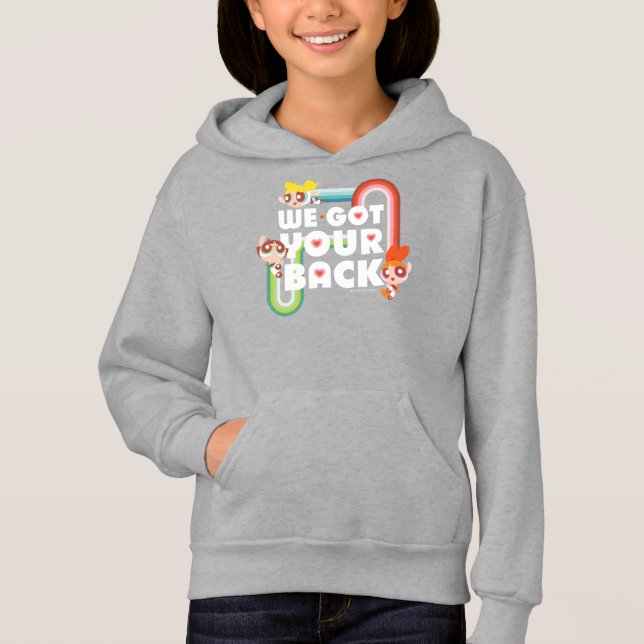 Powerpuff Girls: We Got Your Back Hoodie (Front)