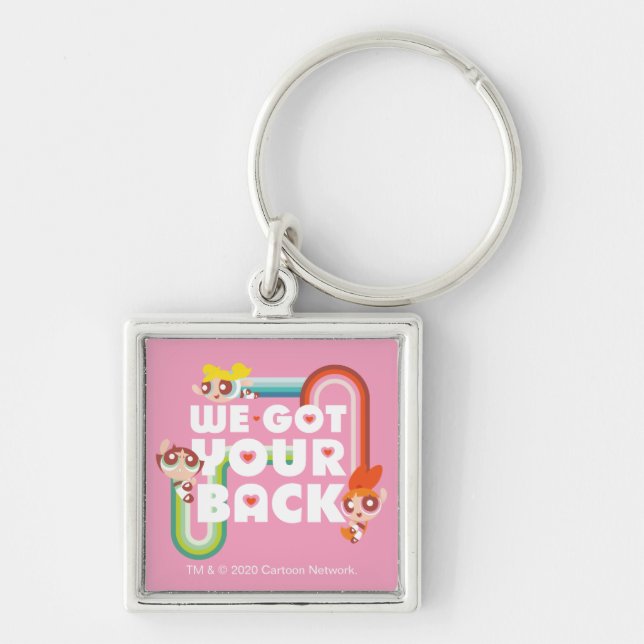 Powerpuff Girls: We Got Your Back Keychain (Front)