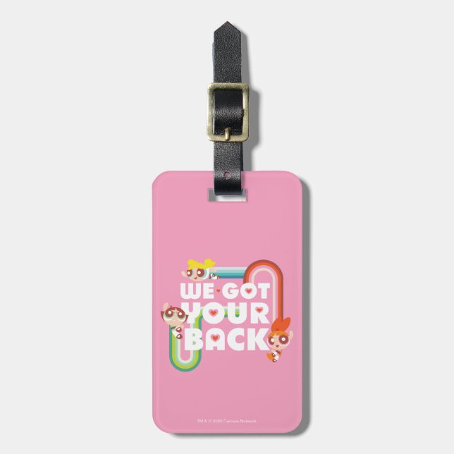 Powerpuff Girls: We Got Your Back Luggage Tag (Front Vertical)