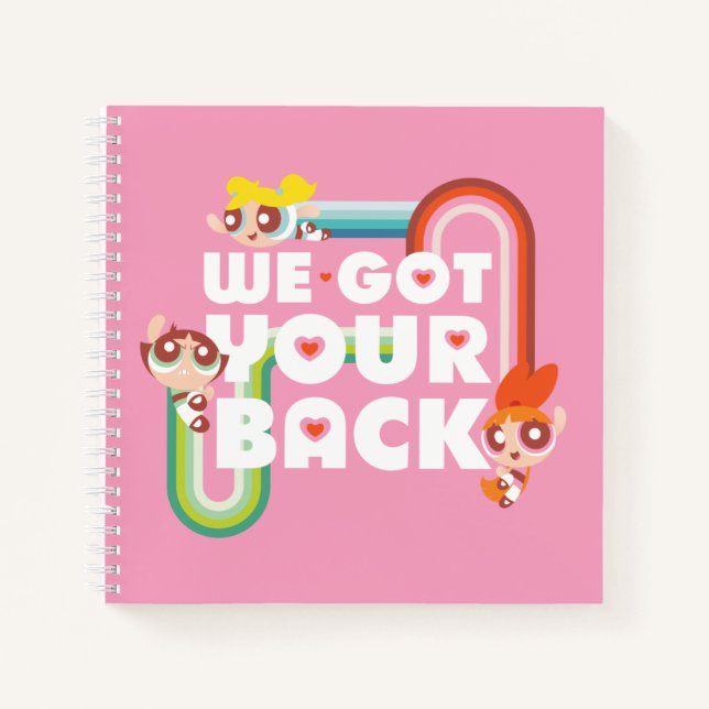 Powerpuff Girls: We Got Your Back Notebook (Front)
