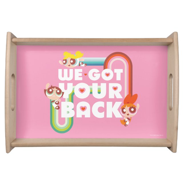 Powerpuff Girls: We Got Your Back Serving Tray (Front)
