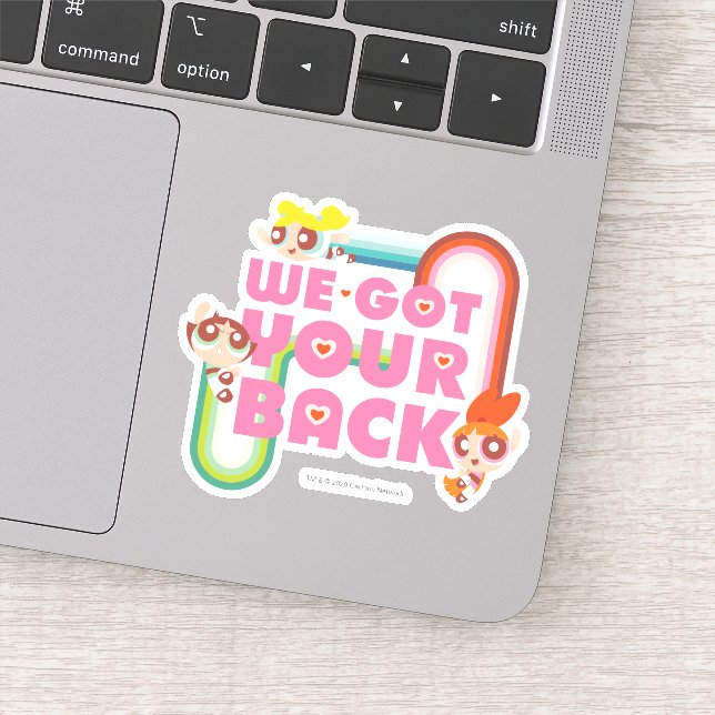 Powerpuff Girls: We Got Your Back Sticker (Detail)