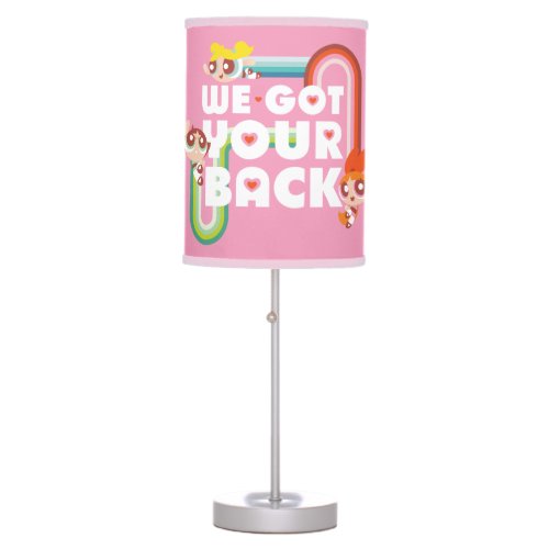 Powerpuff Girls We Got Your Back Table Lamp