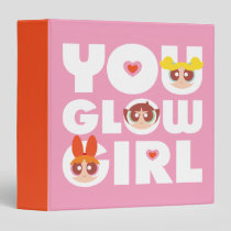 Powerpuff Girls: You Glow Girl 3 Ring Binder