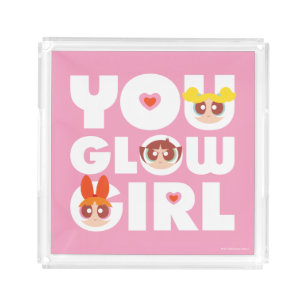 Powerpuff Girls: You Glow Girl Acrylic Tray