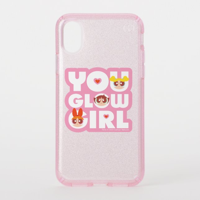 Powerpuff Girls: You Glow Girl Speck iPhone XS Case (Front)