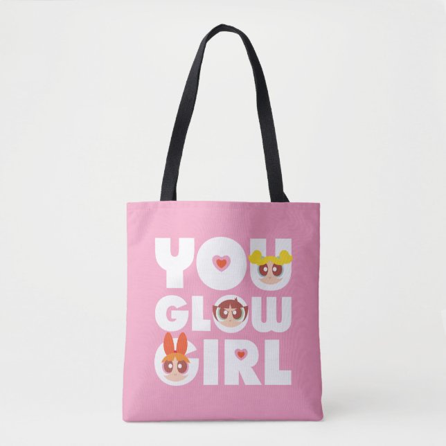 Powerpuff Girls: You Glow Girl Tote Bag (Front)