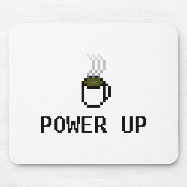 powerup mouse pad (Front)