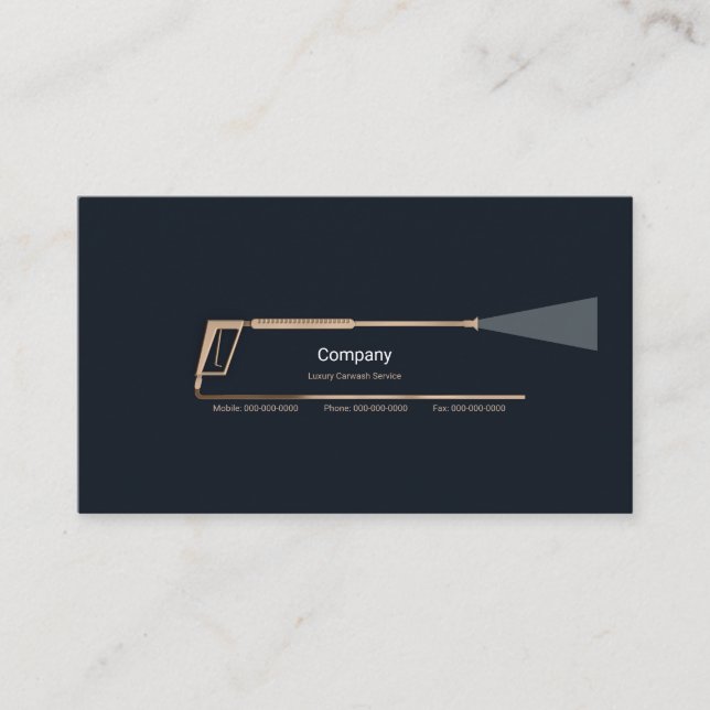 Powerwashing Business Card (Front)
