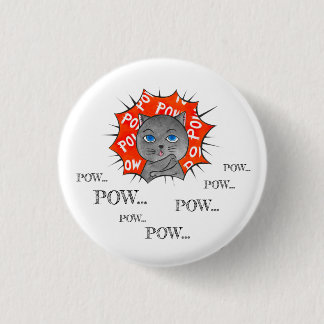 POWPOWCat Tote Bag Button